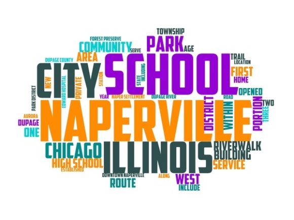 Bring Color, Craft, and Meaning to Life with the Naperville Typography Background Wordcloud