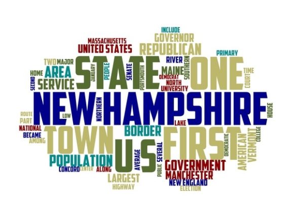 New Hampshire Typography Book Cover