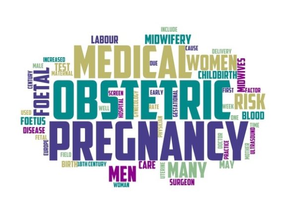 Obstetrics Typography Crafting