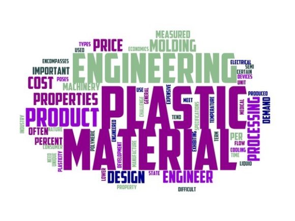 Plastics Engineer Typography Banner