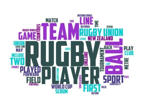 Rugby Union Typography Wallpaper